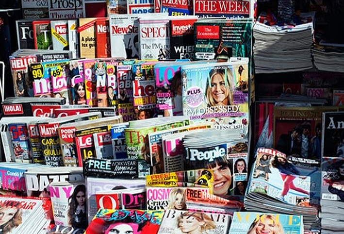 دراسة بريطانية: بعض المجلات ترتفع مبيعاتها رغم انخفاض اعلانات المجلات بنسبه 6.8٪
