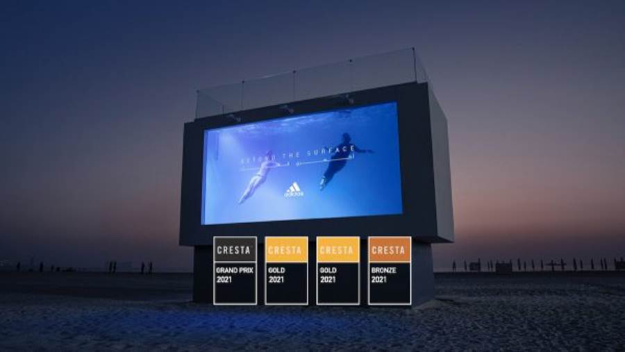وكالة Havas Middle East تفوز بجائزة عالمية بسبب لوحة إعلانات يمكن السباحة بها (فيديو)